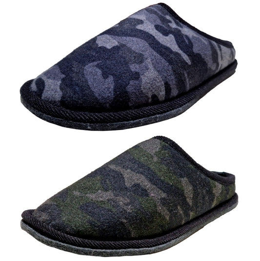 Herren Pantoffeln Camouflage