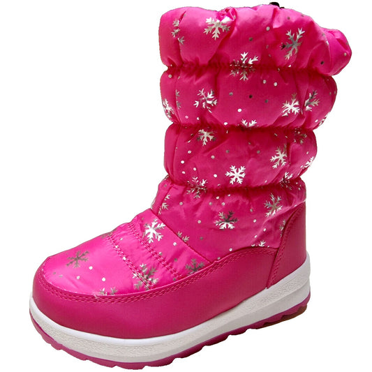 Kinderstiefel warm gefüttert rosa