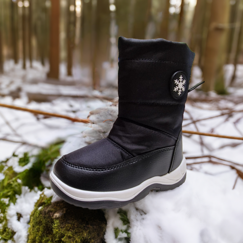 Kinderstiefel warm gefüttert Schneeflocke